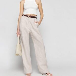 BNWT Reformation Mason Linen Pant (4P)